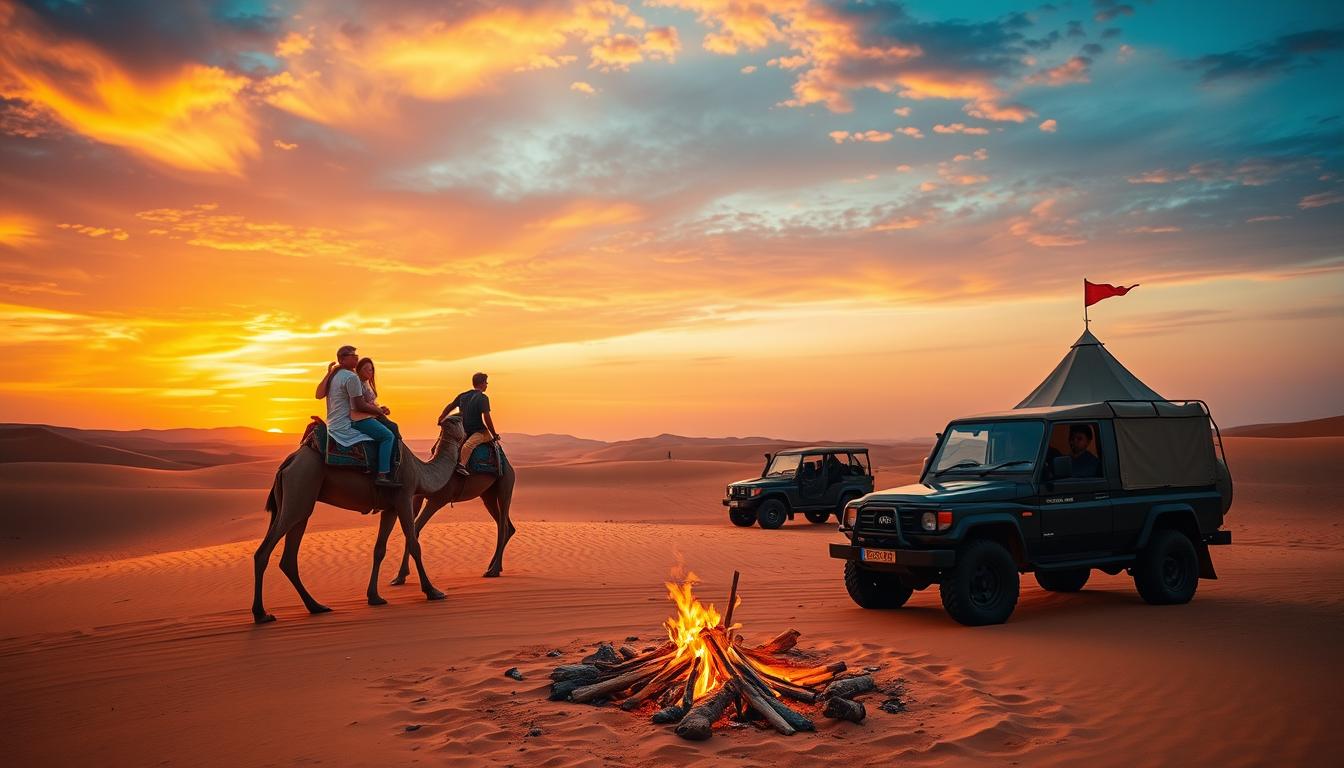 Dubai Desert Safari scenic dunes