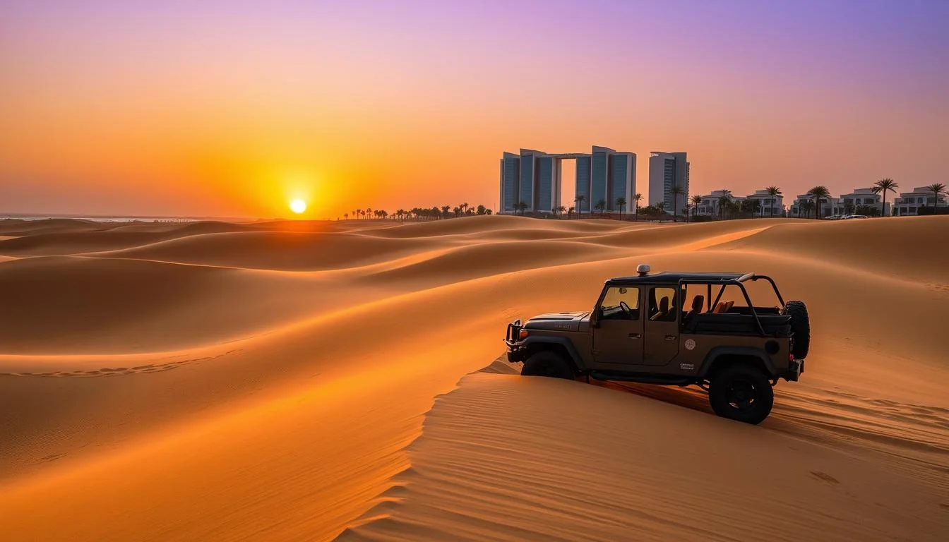 Sunset Desert Dubai