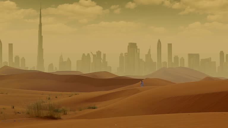 Desert vista in the UAE